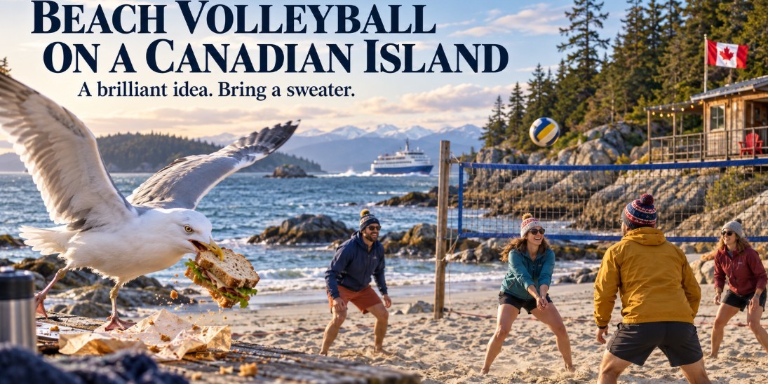 Why Opening a Beach Volleyball Club on an Island in Canada Is a Brilliant Idea